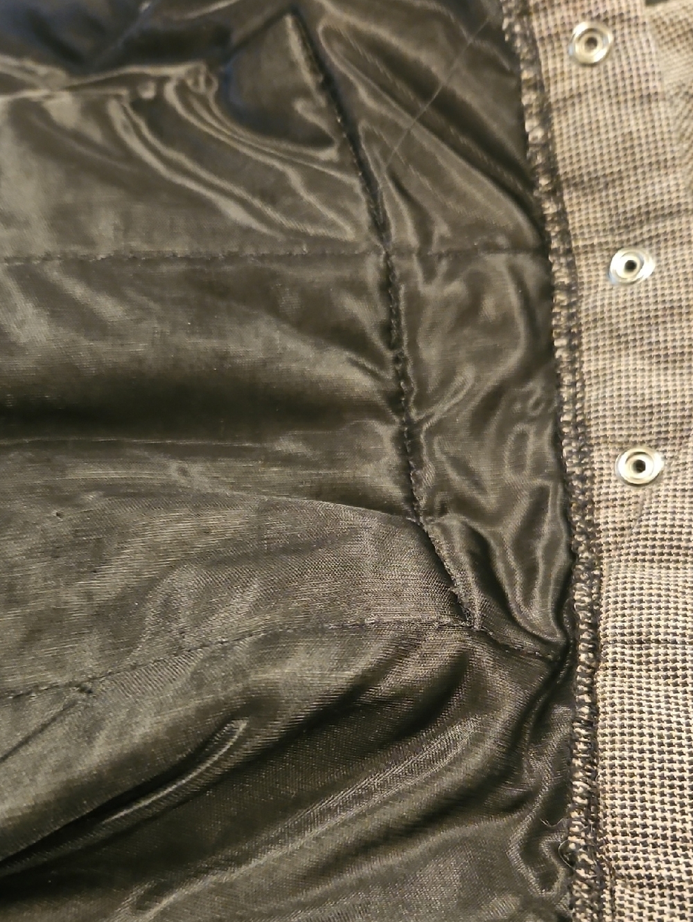 Long Jacket in Small Pattern - Picture 10 of 10